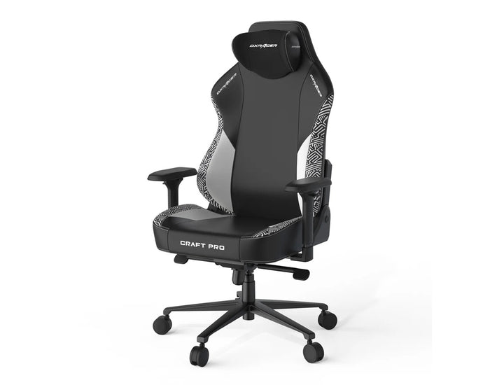 DXRacer Craft Pro Stripes1 - Black/White