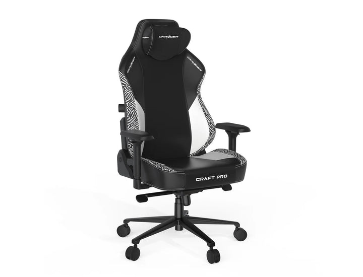 DXRacer Craft Pro Stripes1 - Black/White