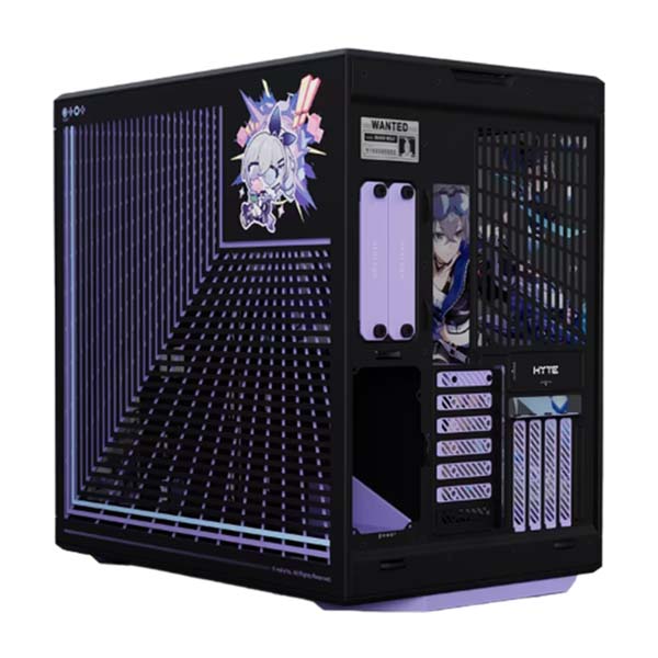 HYTE Y70 14.5 Inch TOUCH INFINITE Silver Wolf Bundle E-ATX Mid