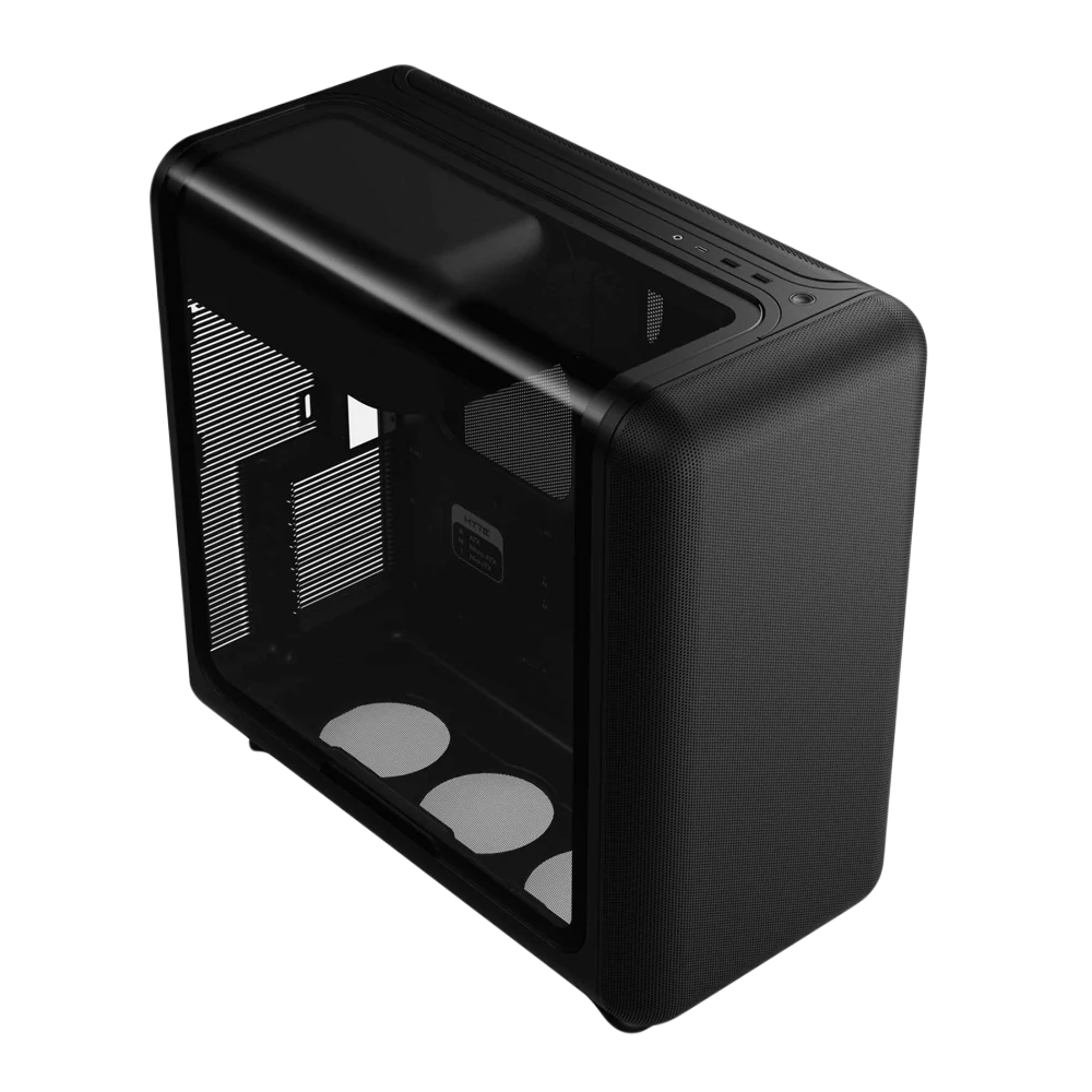 HYTE X50 ATX Case with Tempered Glass Side Panel Pitch Black