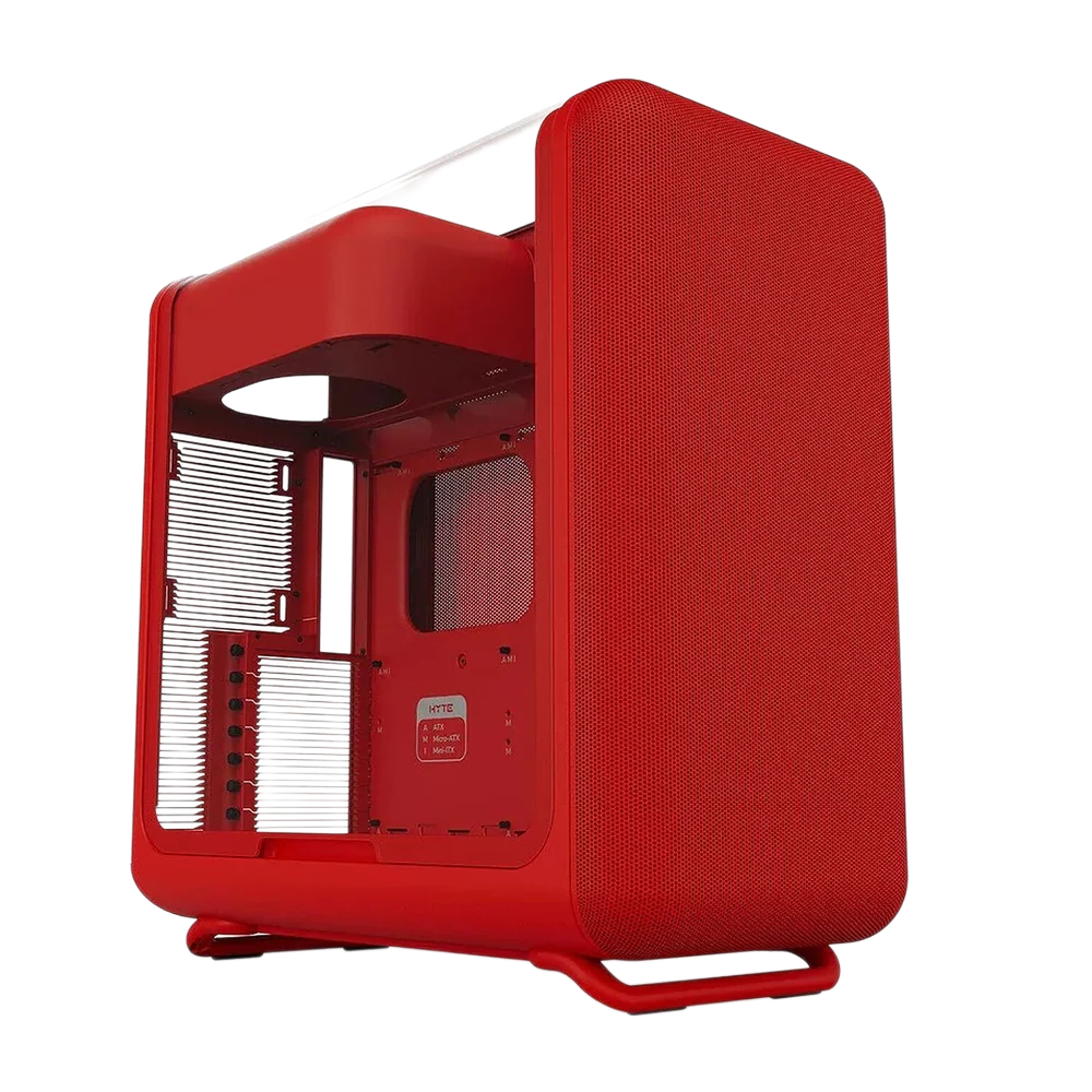 HYTE X50 ATX Case with Tempered Glass Side Panel Wild Cherry