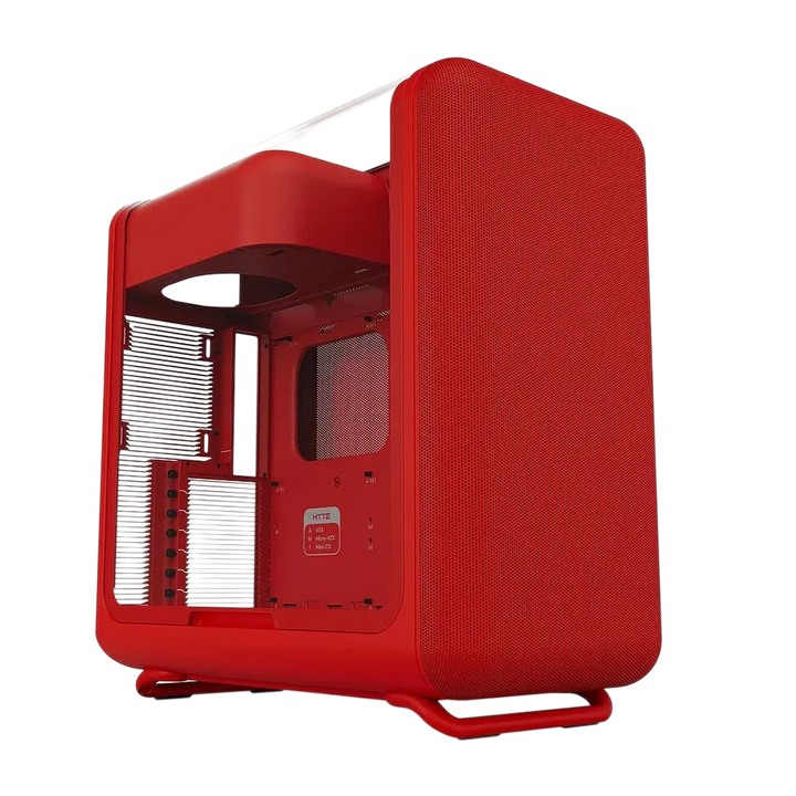 HYTE X50 ATX Case with Tempered Glass Side Panel Wild Cherry