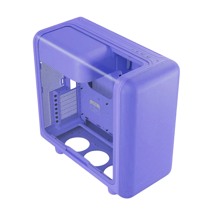 HYTE X50 ATX Case with Tempered Glass Side Panel Taro Milk