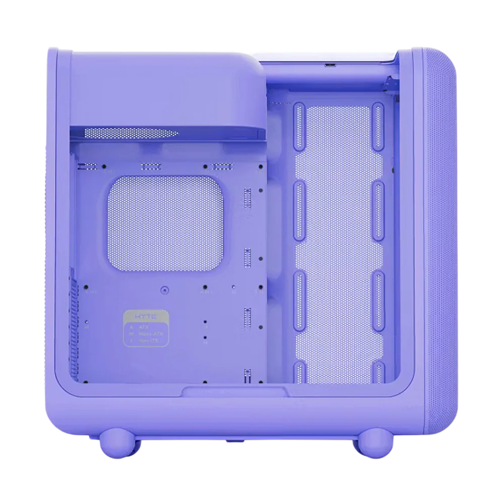 HYTE X50 ATX Case with Tempered Glass Side Panel Taro Milk