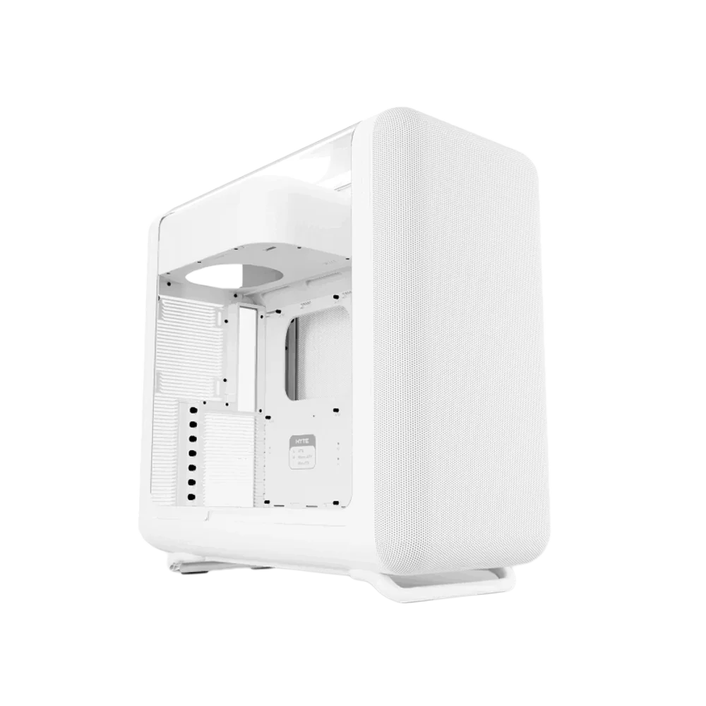HYTE X50 ATX Case with Tempered Glass Side Panel Snow White