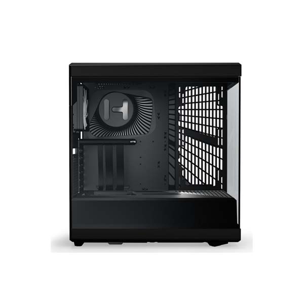 HYTE Y40 - ATX Mid Tower Case with Pre-installed 2x120mm Fans - Black