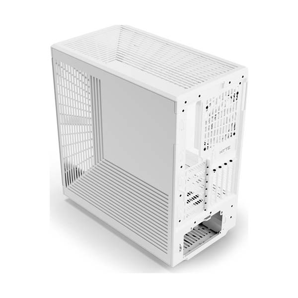 HYTE Y40 - ATX Mid Tower Case with Pre-installed 2x120mm Fans - Show White