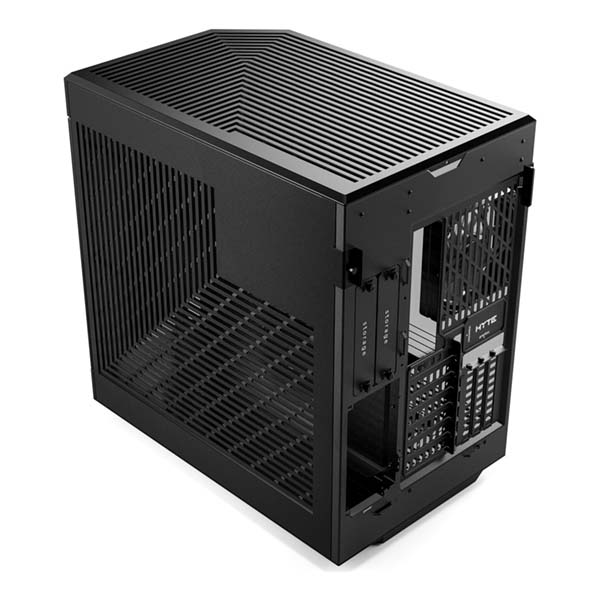 HYTE Y60 ATX Mid-Tower Case with Pre-installed 3x120mm Fans - Black