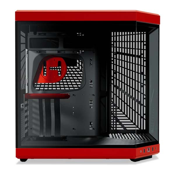 HYTE Y70 Standard Edition ATX Mid-Tower Case - Black/Red