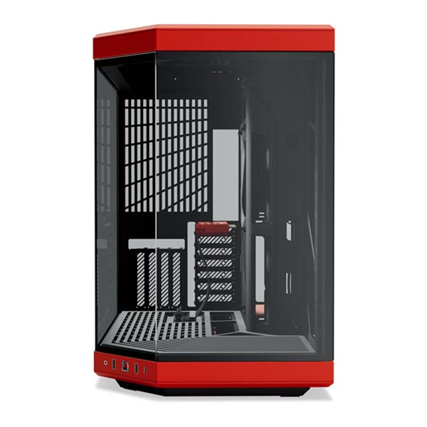 HYTE Y70 Standard Edition ATX Mid-Tower Case - Black/Red