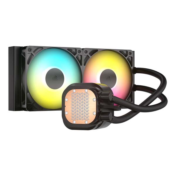 CORSAIR NAUTILUS 240 RS - 2x120mm ARGB CPU Liquid Cooler - Black
