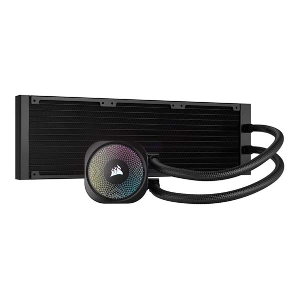 CORSAIR NAUTILUS 360 RS - 3x120mm ARGB CPU Liquid Cooler - Black