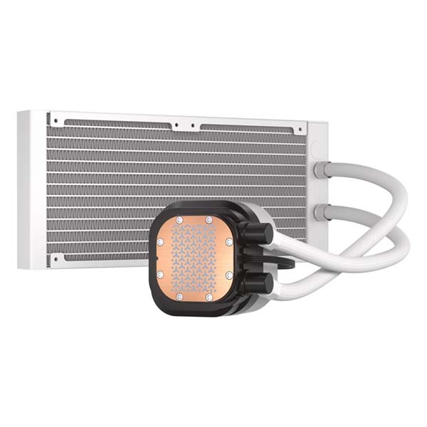 CORSAIR NAUTILUS 240 RS - 2x120mm ARGB CPU Liquid Cooler - White