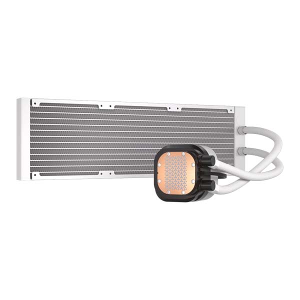 CORSAIR NAUTILUS 360 RS - 3x120mm ARGB CPU Liquid Cooler - White