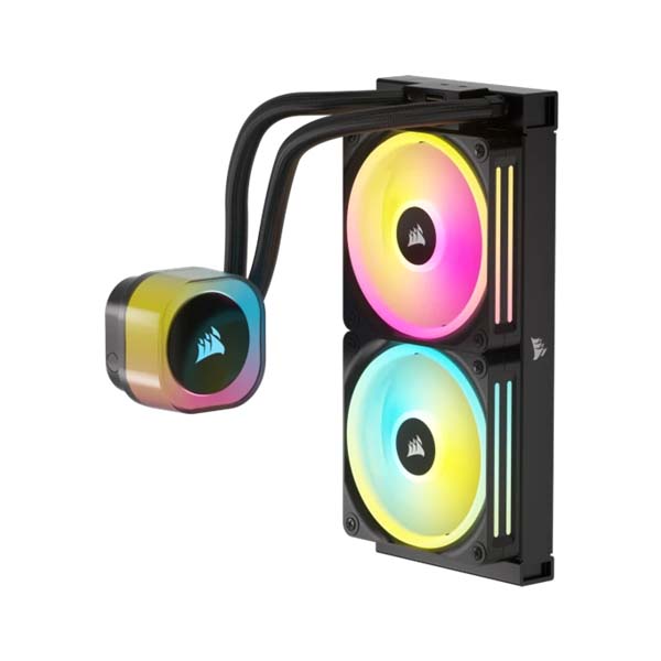 Corsair iCUE LINK H100i RGB 240mm AIO Liquid CPU Cooler - Black