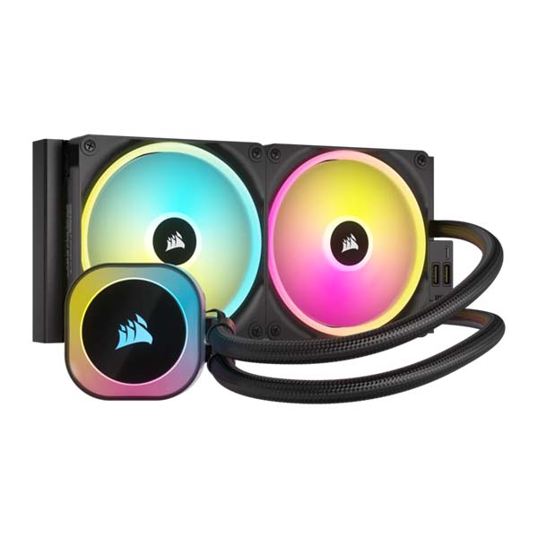 Corsair iCUE LINK H115i RGB 280mm AIO Liquid CPU Cooler - Black