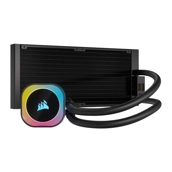 Corsair iCUE LINK H115i RGB 280mm AIO Liquid CPU Cooler - Black