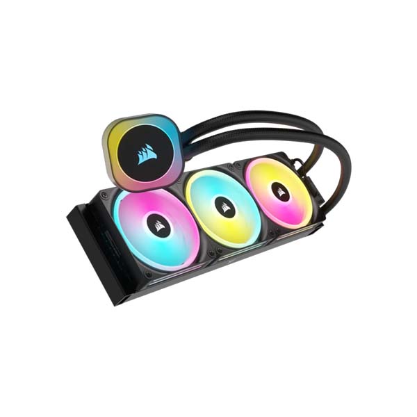 CORSAIR iCUE LINK H150i RGB - 360mm AIO CPU Liquid Cooler - Black