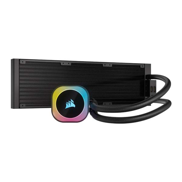 CORSAIR iCUE LINK H150i RGB - 360mm AIO CPU Liquid Cooler - Black