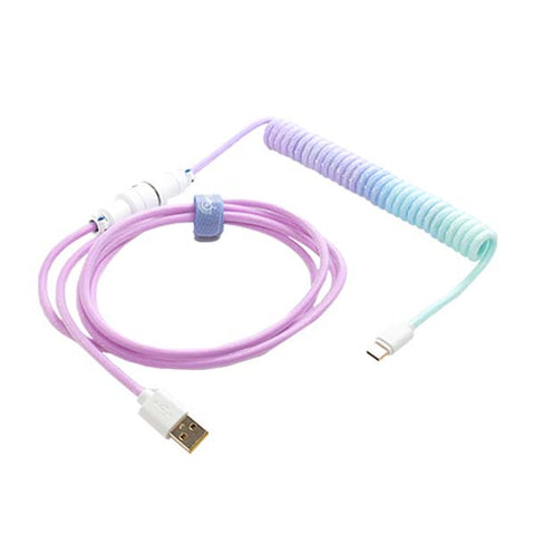 DUCKY USB Type-C Coiled Cable - Afterglow