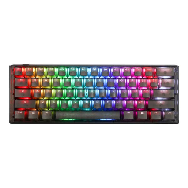 Ducky One 3 Mini - Blue Switch RGB Hot-Swap Mechanical Keyboard - Aura Black