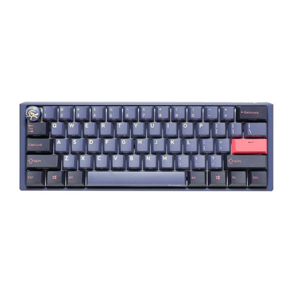 Ducky One 3 Mini - Blue Switch Hot-Swap Mechanical Keyboard - Cosmic Blue