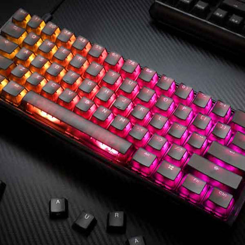Ducky One 3 Mini - Silent Red Switch RGB Hot-Swap Mechanical Keyboard - Aura Black