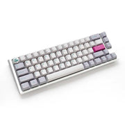 DUCKY ONE 3 SF - Blue Switch RGB Hot-Swap Wired Mechanical Keyboard - Mist Grey - AR Layout
