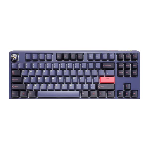 Ducky One 3 TKL - Silent Red Switch Hot-Swap Mechanical Keyboard - Cosmic Blue