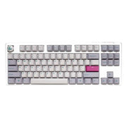 Ducky One 3 TKL - Silent Red Switch Hot-Swap Mechanical Keyboard - Mist Grey