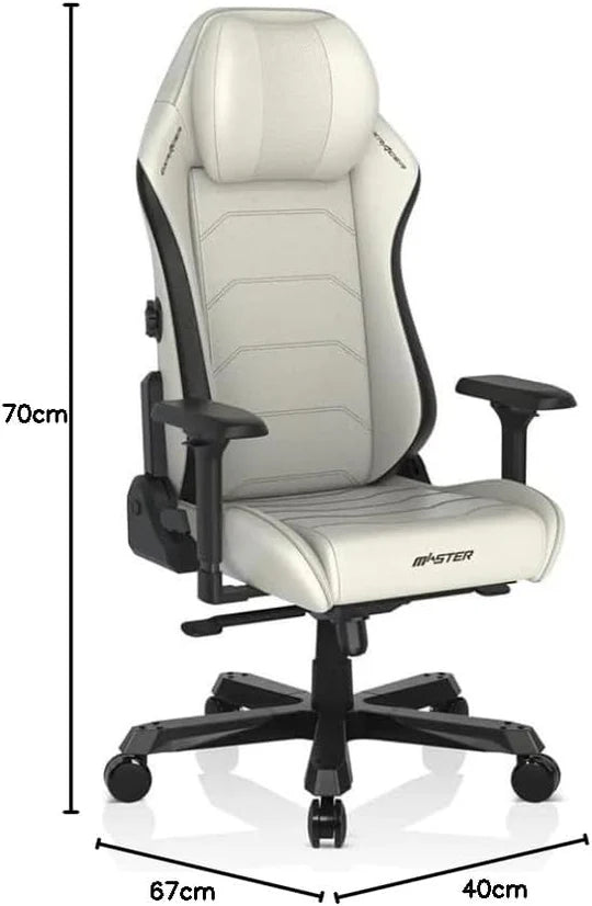 DXRacer Master XL Gaming Chair - White/Black