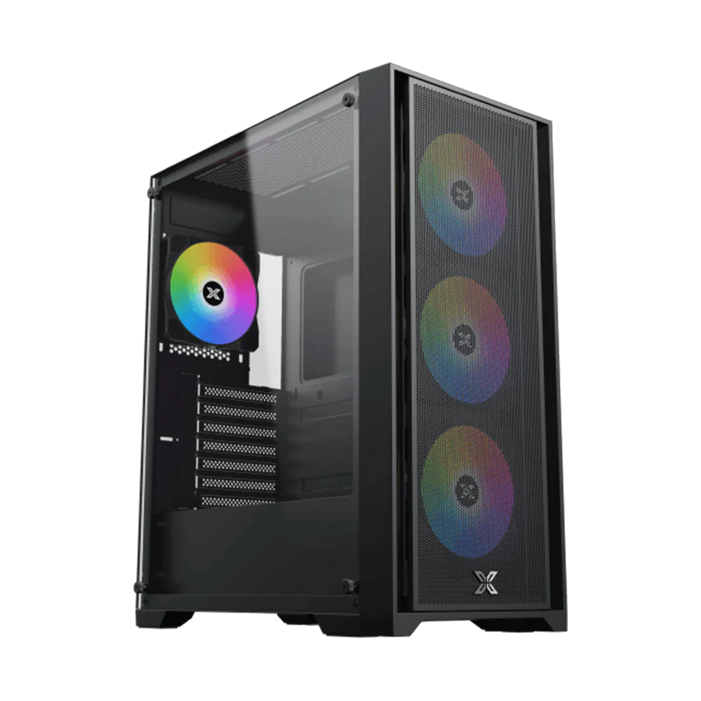 XIGMATEK GAMING X II RGB ATX Case - Black