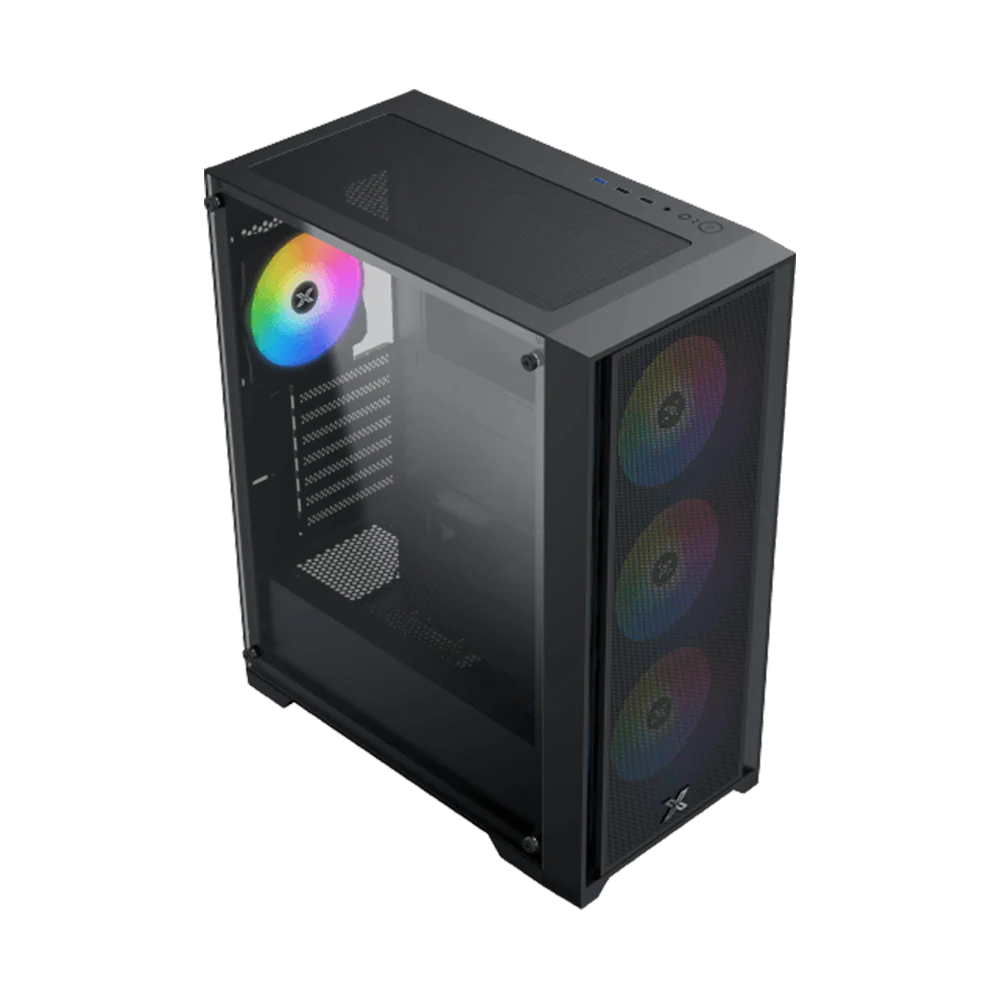 XIGMATEK GAMING X II RGB ATX Case - Black