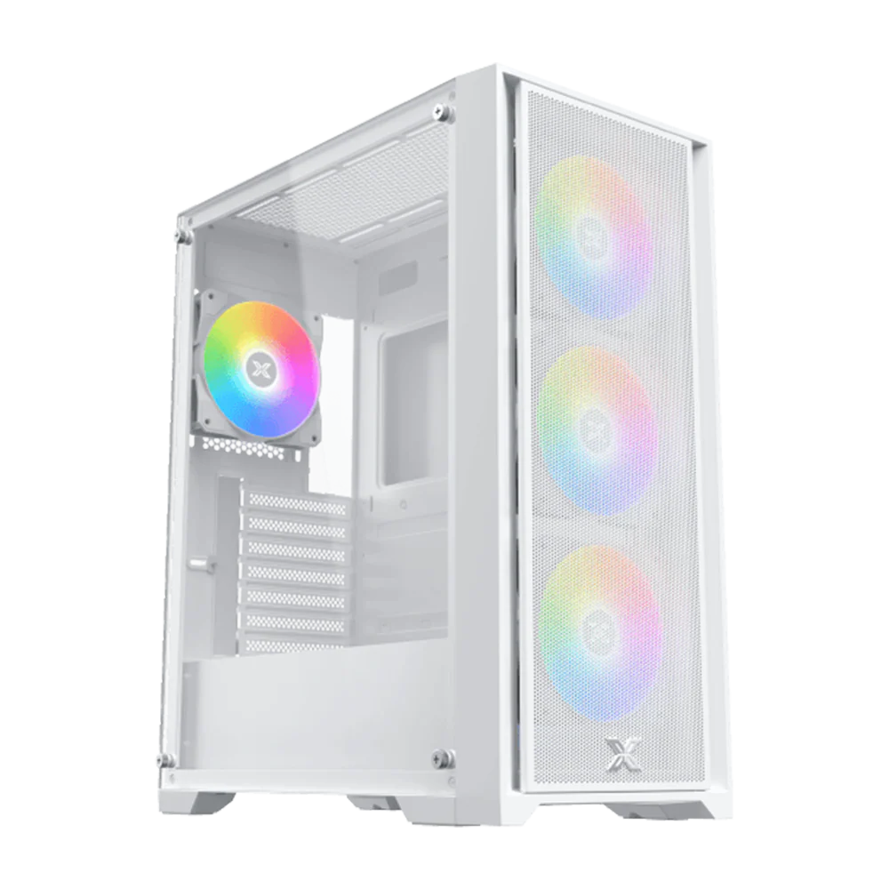 XIGMATEK GAMING X II ARCTIC RGB ATX Case - White