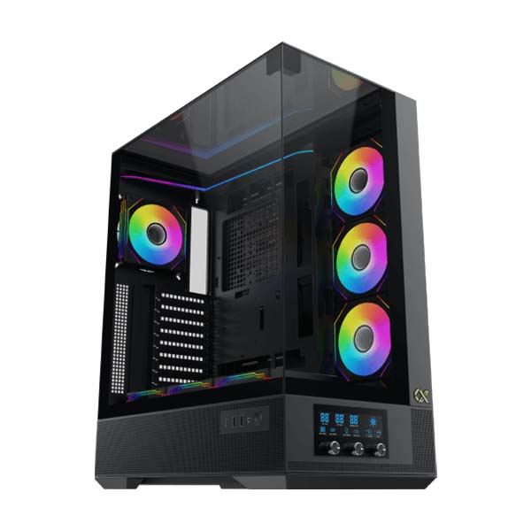 XIGMATEK VISION PRO ARGB LED ATX Mid Tower Case - Black