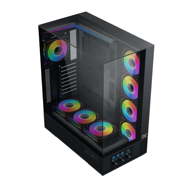 XIGMATEK VISION PRO ARGB LED ATX Mid Tower Case - Black