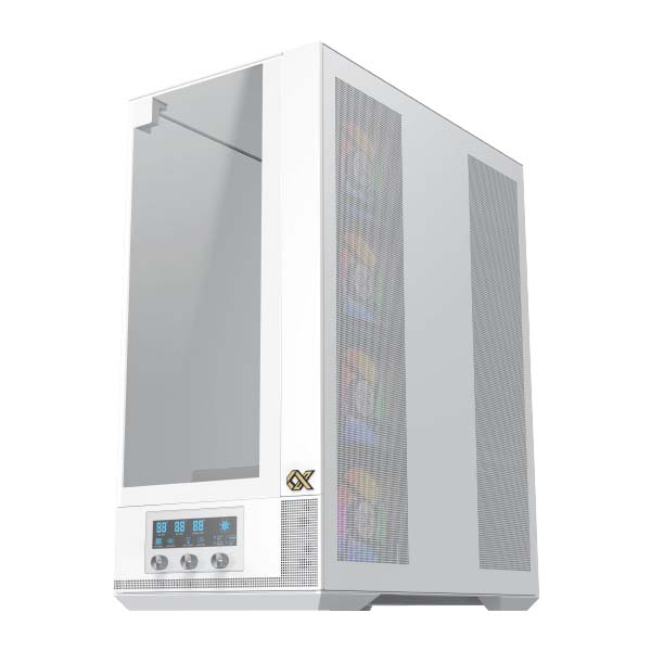 XIGMATEK VISION PRO ARCTIC ARGB LED ATX Case - White