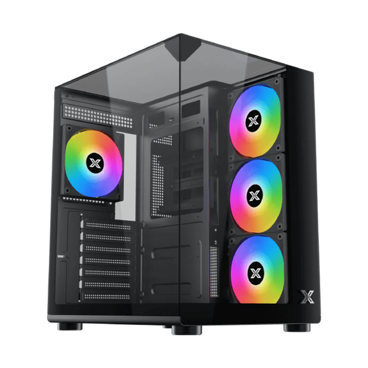 XIGMTEK Aqua Compact ATX Case - Black