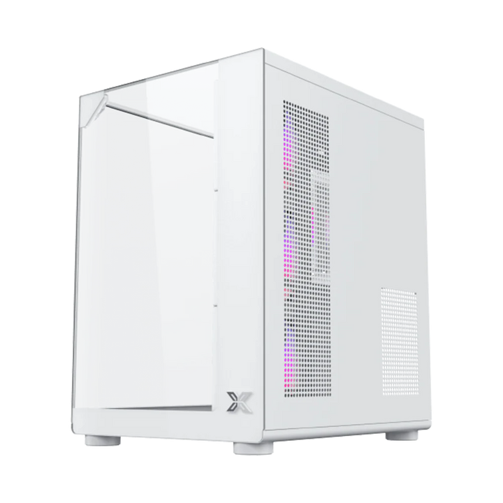 XIGMTEK Aqua Compact Arctic ATX Case - White
