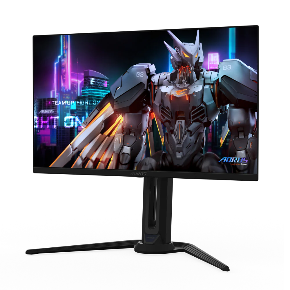 GIGABYTE AORUS FO27Q5P 27 Inch 500Hz QHD HDMI 2.1 0.03ms OLED Gaming Monitor - Black