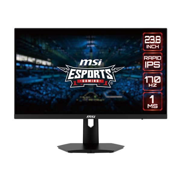 MSI G244F - 24 Inch 170Hz FHD Rapid IPS Gaming Monitor