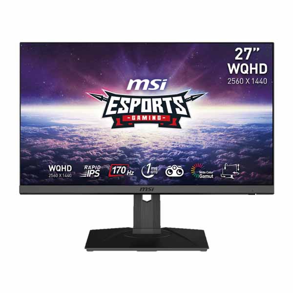 MSI G272QPF 27 Inch WQHD 170Hz 1ms IPS Gaming Monitor