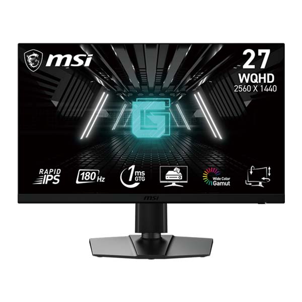 MSI G272QPF E2 - 27 Inch WQHD 180Hz 1ms IPS Gaming Monitor - Black