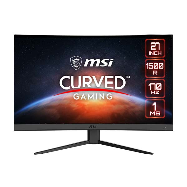 MSI G27CQ4 E2 27 Inch WQHD 165Hz 1ms Curved Gaming Monitor