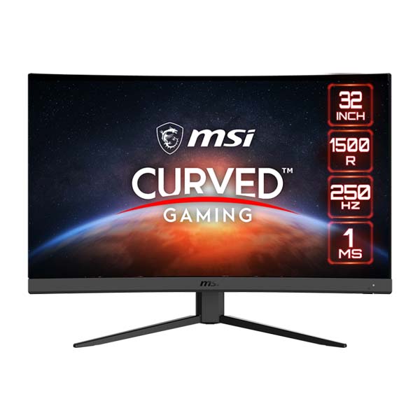 MSI G32C4X 31.5 Inch FHD 250Hz 1ms Curved Gaming Monitor