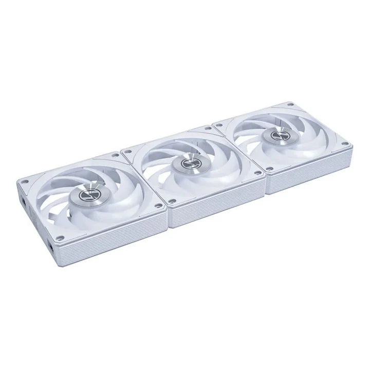 LIAN LI UNI FAN CL Wireless 120mm ARGB Case Fans with Controller (3 Pack) - White