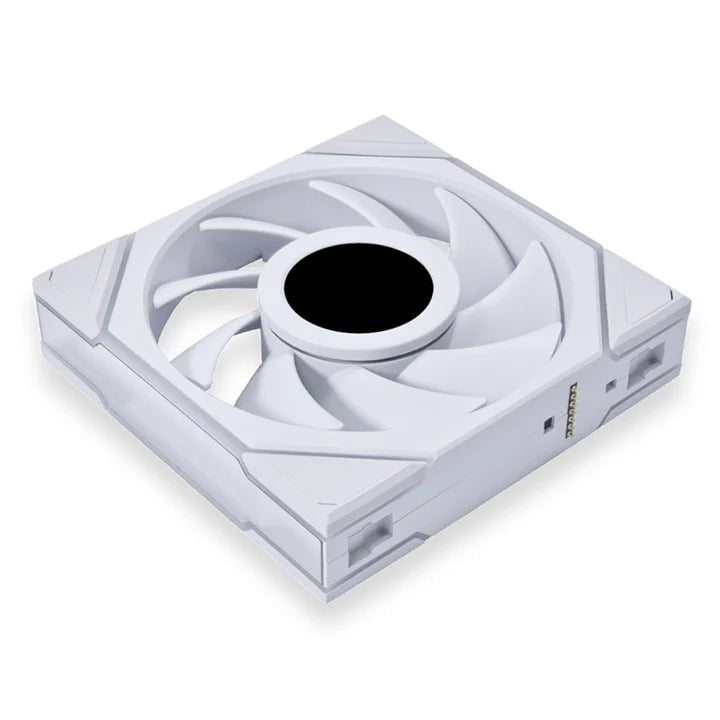 LIAN LI UNI FAN TL LCD 120mm ARGB Cooling Fan with 1.6" LCD Screen (Pack of 3) - White