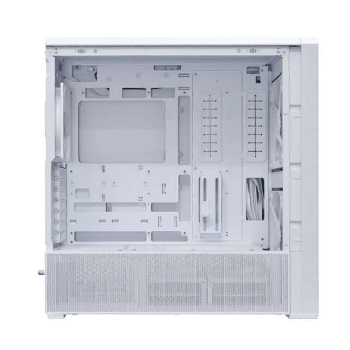 LIAN LI Lancool 217 INF Mid Tower ATX Gaming Case - White (3 Fans Included)
