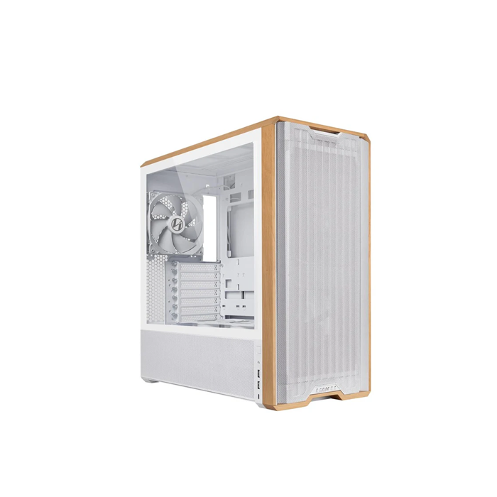 LIAN LI Lancool 217 Mid Tower ATX Gaming Case, White (5 Fans Included)