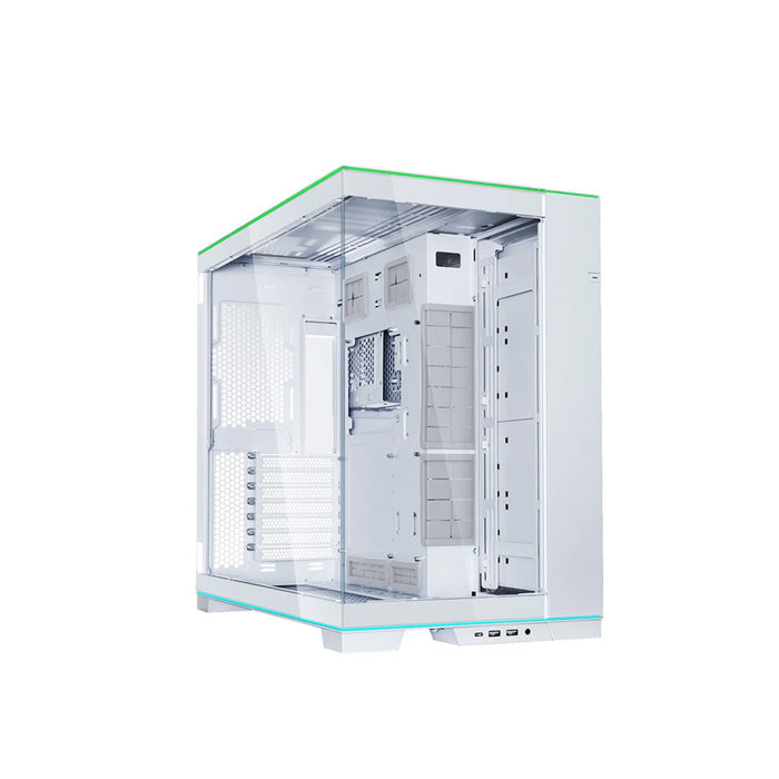 LIAN LI O11 Dynamic EVO RGB E-ATX Mid Tower Gaming PC Case - White